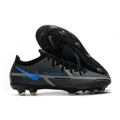 Crampon Nike Phantom GT2 Elite FG Noir Gris Acier