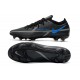 Crampon Nike Phantom GT2 Elite FG Noir Gris Acier