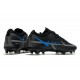 Crampon Nike Phantom GT2 Elite FG Noir Gris Acier