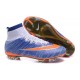 Nouvelles 2016 Nike Mercurial Superfly FG ACC Crampons Football Bleu Orange