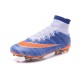 Nouvelles 2016 Nike Mercurial Superfly FG ACC Crampons Football Bleu Orange