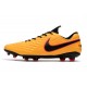 Chaussure Nike Tiempo Legend 8 Elite FG ACC Orange Noir