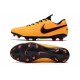 Chaussure Nike Tiempo Legend 8 Elite FG ACC Orange Noir