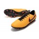 Chaussure Nike Tiempo Legend 8 Elite FG ACC Orange Noir
