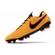 Chaussure Nike Tiempo Legend 8 Elite FG ACC Orange Noir