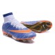 Nouvelles 2016 Nike Mercurial Superfly FG ACC Crampons Football Bleu Orange