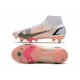 Nike Mercurial Superfly 8 Elite SG-Pro AC Blanc Noir Carmin Rose