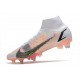 Nike Mercurial Superfly 8 Elite SG-Pro AC Blanc Noir Carmin Rose