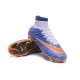 Nouvelles 2016 Nike Mercurial Superfly FG ACC Crampons Football Bleu Orange