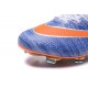 Nouvelles 2016 Nike Mercurial Superfly FG ACC Crampons Football Bleu Orange