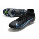 Nike Mercurial Superfly 8 Elite SG-Pro AC Noir Gris Acier