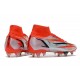 Nike Mercurial Superfly 8 Elite SG-Pro AC Rouge Piment Noir Fantôme Orange Total