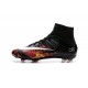 Nouvelles 2016 Nike Mercurial Superfly FG ACC Crampons Football Noir Rouge Blanc