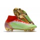 Nike Mercurial Superfly VIII Elite FG Vert Rouge Or