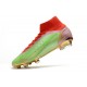 Nike Mercurial Superfly VIII Elite FG Vert Rouge Or