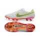 Nike Tiempo Legend 9 Elite FG Blanc Noir Carmin Rose Explosion