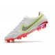 Nike Tiempo Legend 9 Elite FG Blanc Noir Carmin Rose Explosion